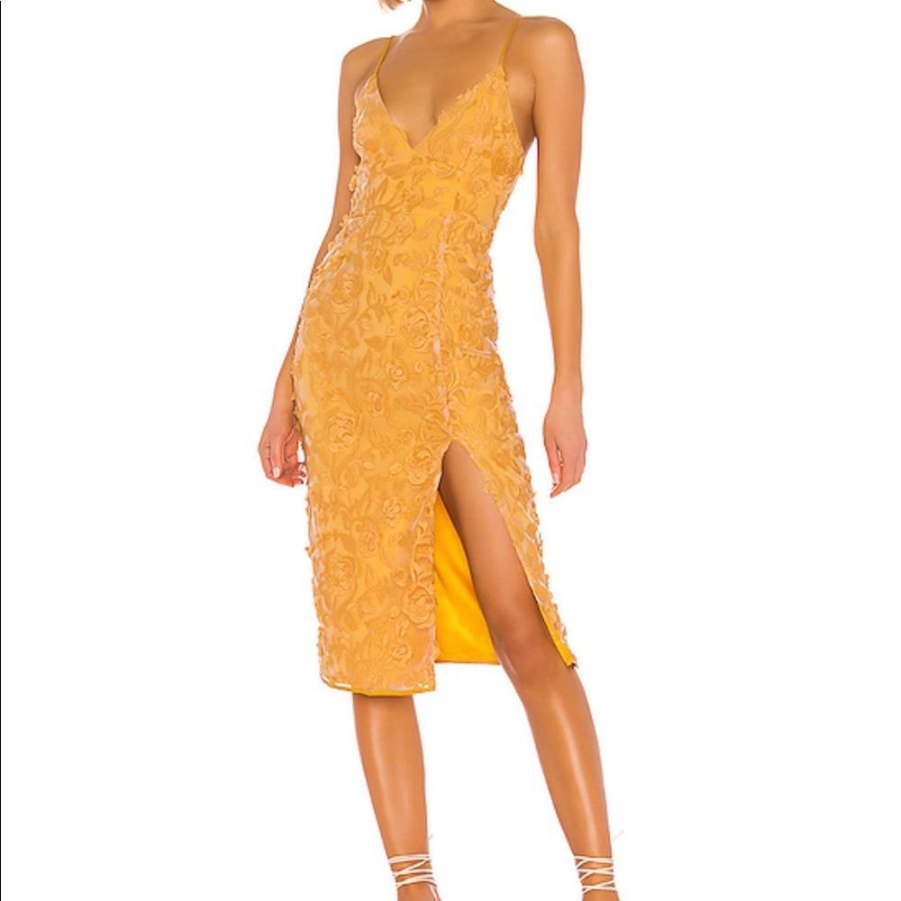 Lovers + friends Saba Midi Dress